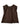 Kirsten stoffen top - chocolade-top-The Garment-Butler Loftet