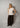Kirsten stoffen top - Wit-Top-The Garment-Butler Loftet