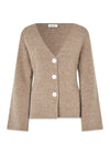 KlaytonMD vest - Donkerbeige Melange-Knitwear-Modström-Butler Loftet