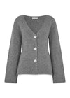 KlaytonMD vest - Grijs Melange-Knitwear-Modström-Butler Loftet