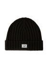 Knit Cap Merino Wool - Black-Headwear-C.P. Company-Butler Loftet