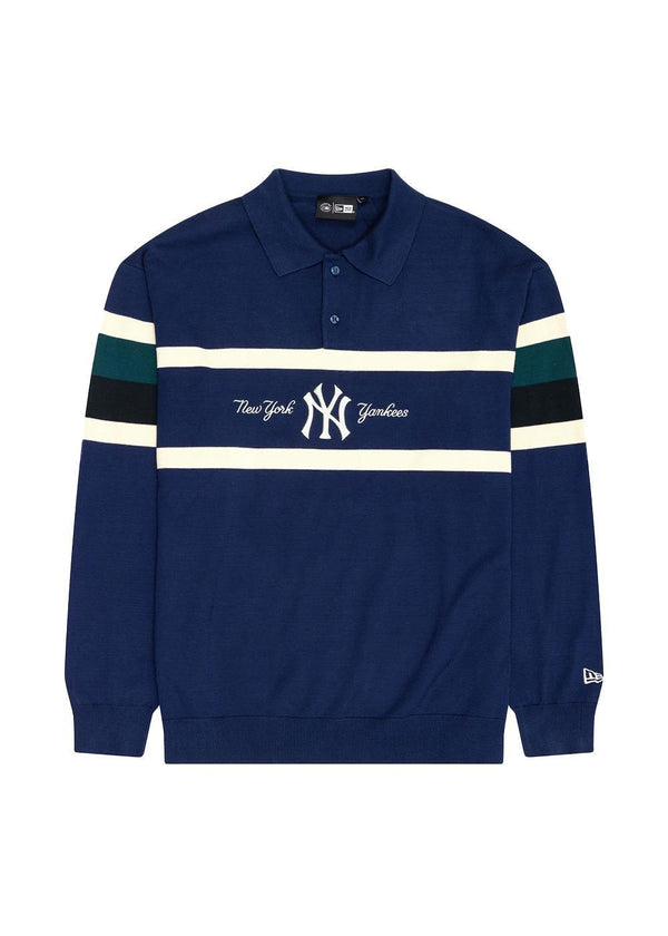 Gebreid Rugby NEYYAN - Marine-Sweaters-New Era-Butler Loftet