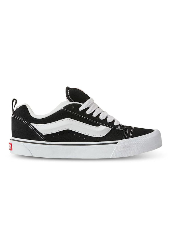 Knu Skool Zwart/True White - Zwart/True White-Schoenen-Vans-Butler Loftet
