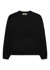 Kurt base Knit - Zwart-Knitwear-Woodbird-Butler Loftet