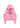 LAUREN TIGHT FIT HOODIE MET BORDUURSEL - Effen roze-Hoodies-ALIS-Butler Loftet