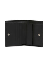 LEATHER BIFOLD WALLET WITH MARNI MENDING - Black-Wallet/Purse-Marni-Butler Loftet