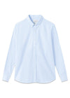 LIFE SHIRT - White/Light Blue-Shirts-Forét-Butler Loftet
