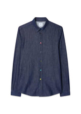 LS Tailored Fit overhemd - Rinse Denim-Overhemden-Paul Smith - PS-Butler Loftet