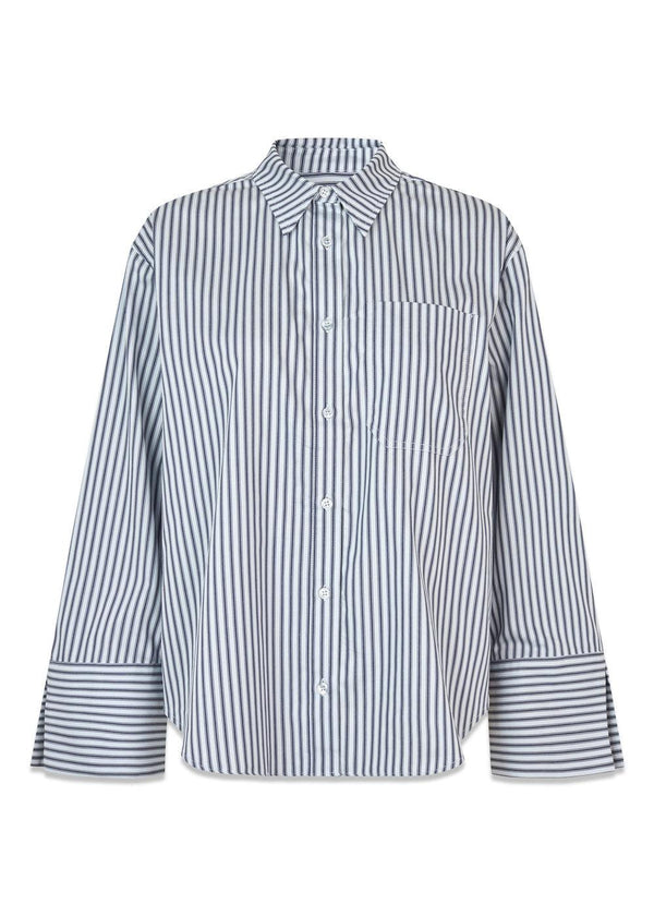 LaineyMD shirt - Delicate Blue Stripe-Shirts-Modström-Butler Loftet