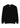 Lamswollen gebreide trui met ronde hals - Zwart-Knitwear-C.P. Bedrijf-Butler Loftet