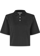 Lana Polo - Zwart-T-shirts-Oval Square-Butler Loftet