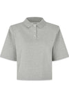 Lana Polo - Grijze Mel-T-shirts-Oval Square-Butler Loftet