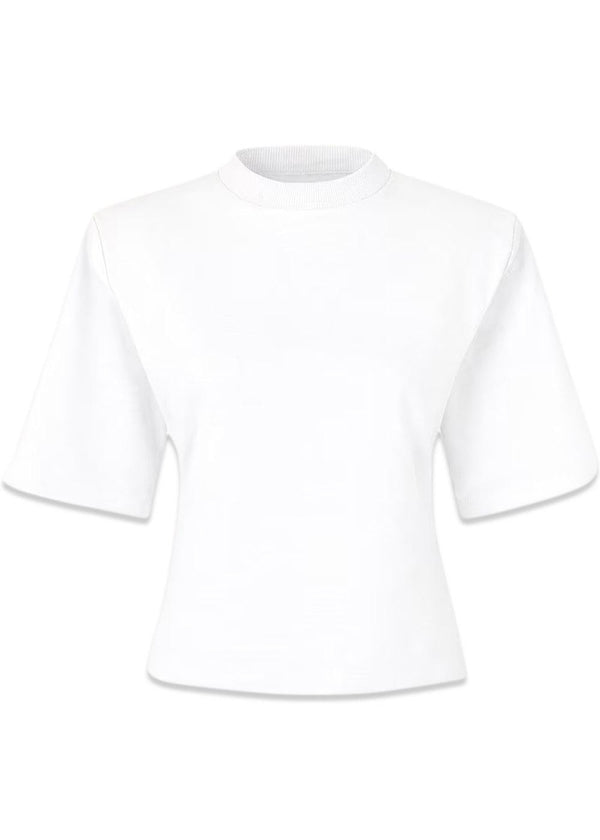 Lana Tee - Wit-T-shirts-Oval Square-Butler Loftet
