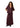 Largo Zware Satijnen Blouse - Bordeaux-Blouses-Neo Noir-Butler Loftet