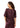 Largo Zware Satijnen Blouse - Bordeaux-Blouses-Neo Noir-Butler Loftet