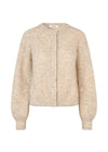 LenniMD vest - Beige Melange-Knitwear-Modström-Butler Loftet