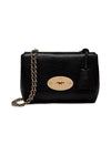 Lily Glanzende Geit - Zwart-Zakken-Mulberry-Butler Loftet