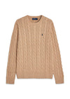 Lange mouwen kabelbrei - Beige-Knitwear-Ralph Lauren-Butler Loftet
