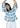 Lucca Crochet Cardigan - Cream Blue Squares-Knitwear-Sissel Edelbo-Butler Loftet