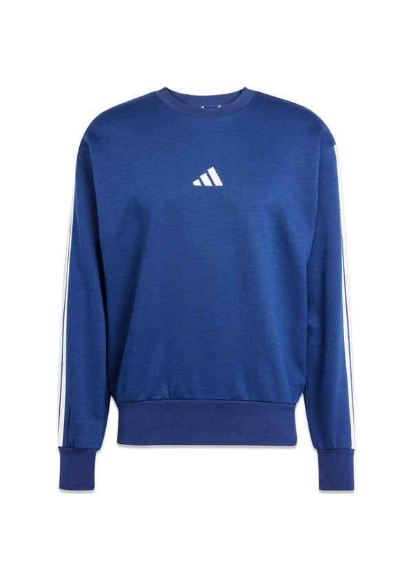 M 3S FL SWT - Donkerblauw-Sweaters-Adidas Originals-Butler Loftet
