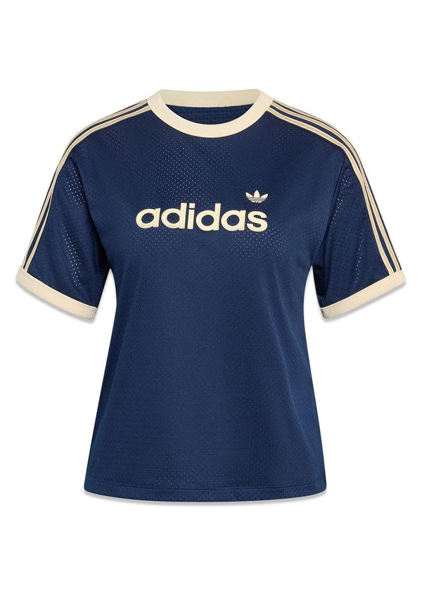 MESH TEE - Night Indigo-T-shirts-Adidas Originals-Butler Loftet