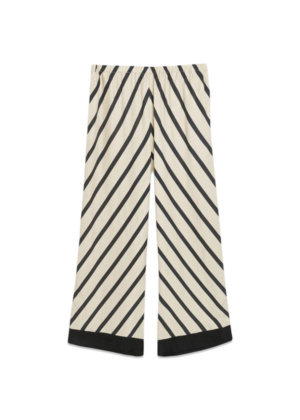 MIRABELLO - Broek met diagonale strepen-Door Malene Birger-Butler Loftet