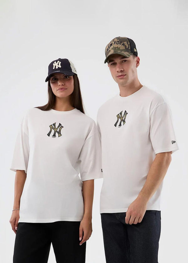 MLB INFILL OS TEE - Wit-T-shirts-New Era-Butler Loftet