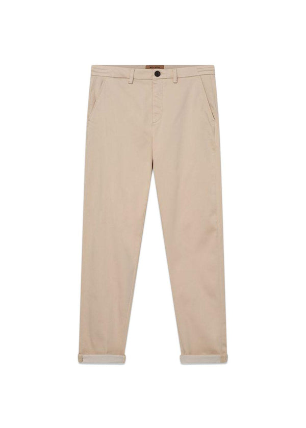 MMGHunt Soft String Pant - Ecru-Pants-Mos Mosh Gallery-Butler Loftet