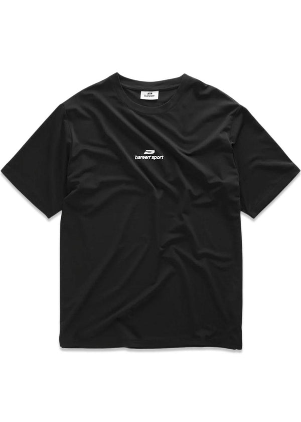 MONOGRAM SPORT TEE - Zwart-T-shirts-Bareen-Butler Loftet