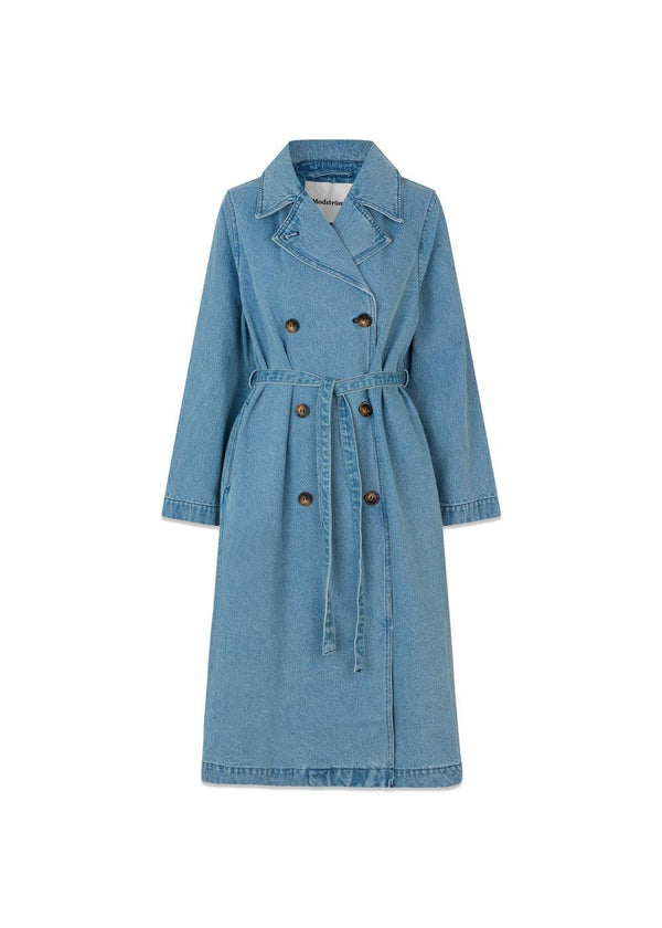MadelineMD spijkerjasje - Classic Blue Wash-Outerwear-Modström-Butler Loftet