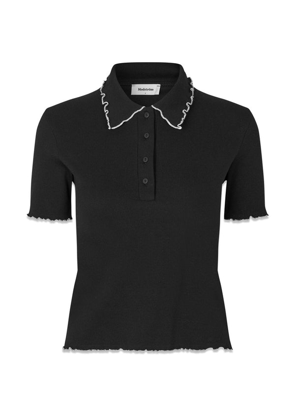 MagdaloneMD polo - Zwart-Top-Modström-Butler Loftet