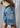 Maggie Patchwork Shorts - Blauw-Shorts-Woodbird-Butler Loftet