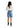 Maggie Patchwork Shorts - Blauw-Shorts-Woodbird-Butler Loftet