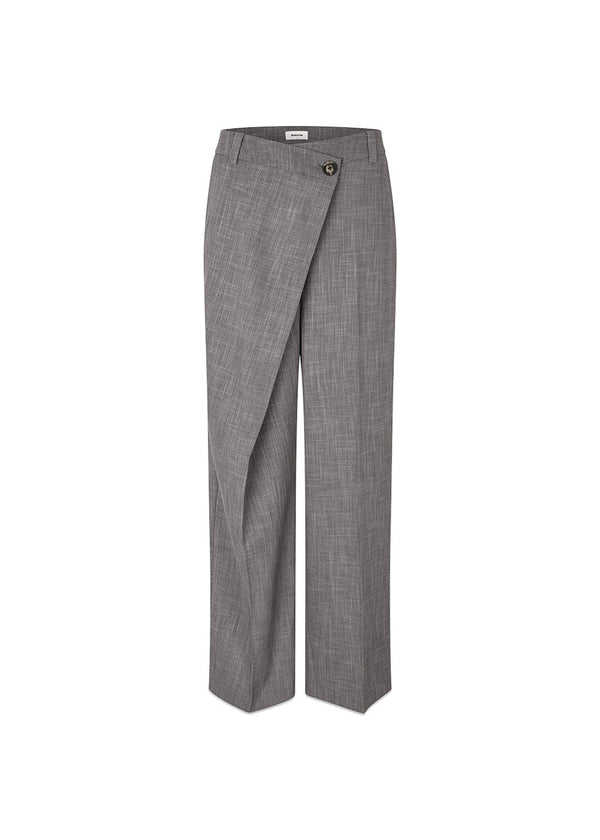MalouMD broek - Taupe Melange-Pants-Modström-Butler Loftet