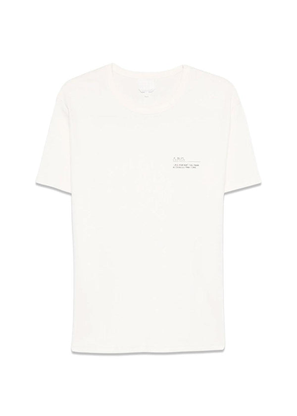 Manches Courtes - Beige-T-shirts-A.P.C-Butler Loftet