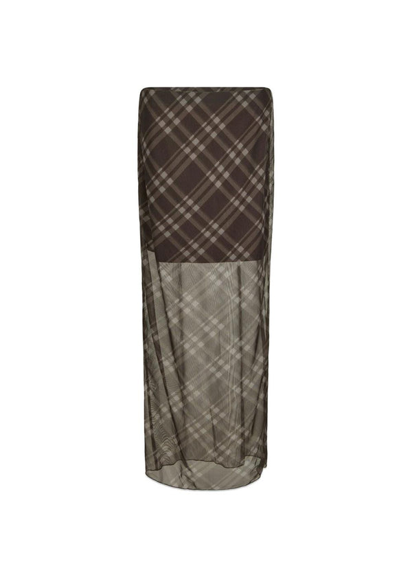 Marlise Mesh Rok - Donkerbruin-Rokken-Neo Noir-Butler Loftet
