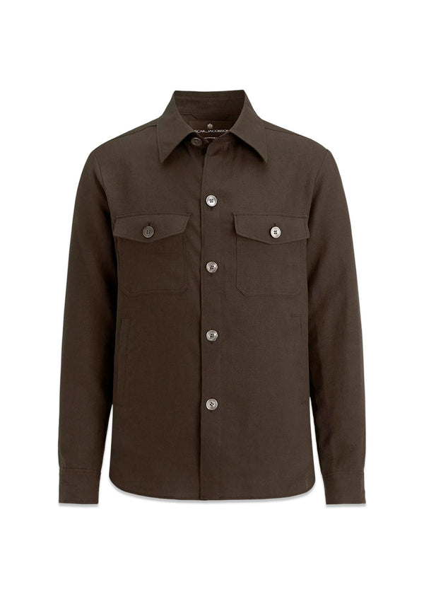 Maverick jas - bruin eland-bovenkleding-Oscar Jacobson-Butler Loftet