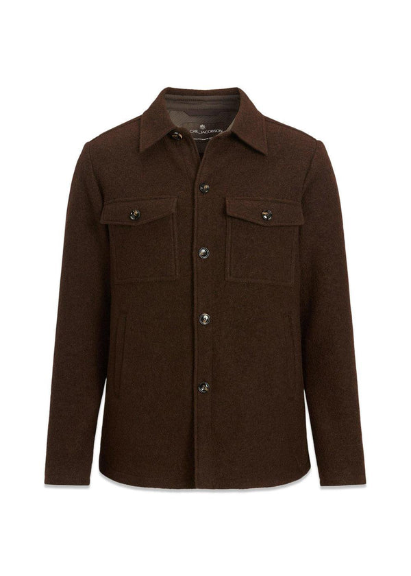 Maverick jas - rustiek bruin-bovenkleding-Oscar Jacobson-Butler Loftet