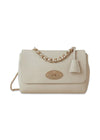 Medium Lily Top Handle Heavy G - Chalk-Bags-Mulberry-Butler Loftet