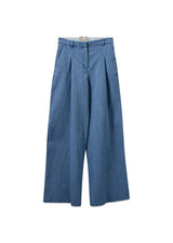 Merci Wide Pants - Medium Blue-Jeans-The Garment-Butler Loftet
