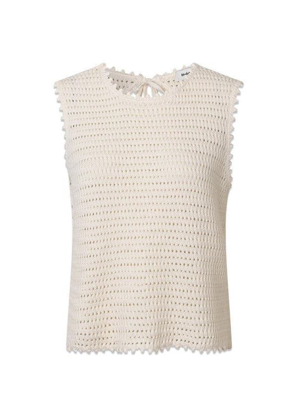 MieMD top - Soft White-Knitwear-Modström-Butler Loftet