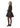 Milly Brocade Dress - Dark Brown-Dress-Neo Noir-Butler Loftet