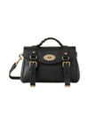 Mulberry's Mini Alexa Zwaarkorrelig - Zwart. Koop hier designertassen||handtassen.