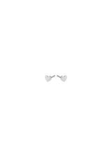 Mini Heart Earsticks - Silver-Jewellery-Pernille Corydon-Butler Loftet