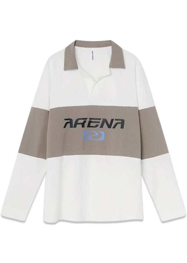 MioRS Polo Blouse - White-Blouses-RÉSUMÉ-Butler Loftet