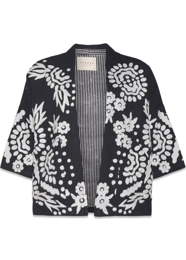 Mollie Suzani Jacket - Salt & Pepper-Outerwear-Sissel Edelbo-Butler Loftet