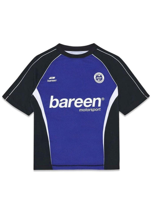 Moto T-shirt - Kobaltblauw-T-shirts-Bareen-Butler Loftet