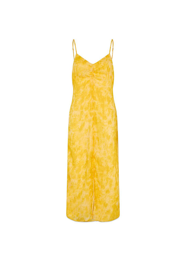 Napthalimd jurk met print en bandjes - Zonnebloem-jurk-Modström-Butler Loftet