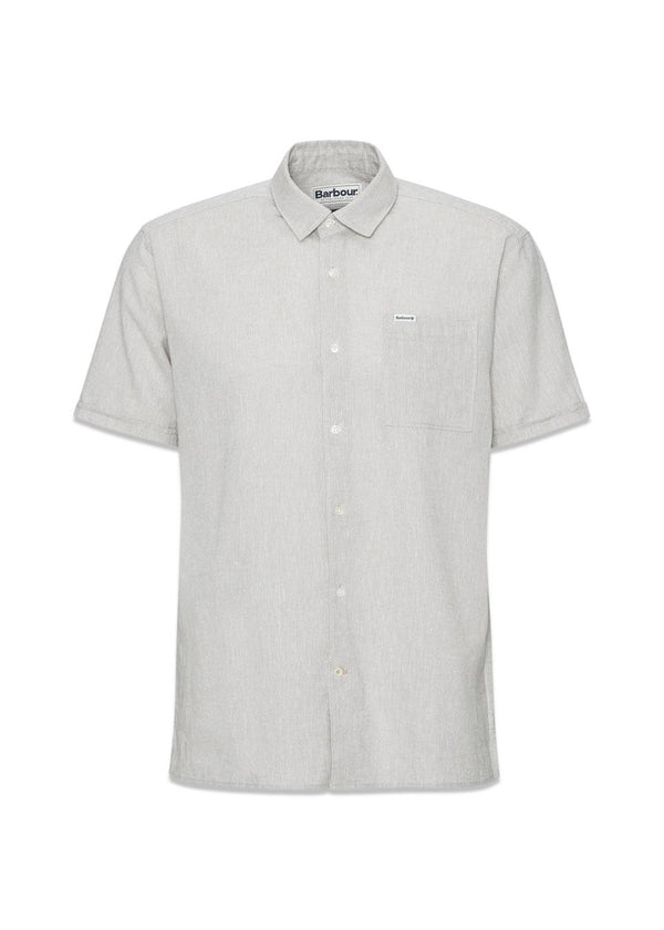 Nelson S/S Summer Fit Shirt - Beige-Shirts-Barbour-Butler Loftet
