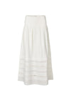Nillamd lange rok - Soft White-Rokken-Modström-Butler Loftet